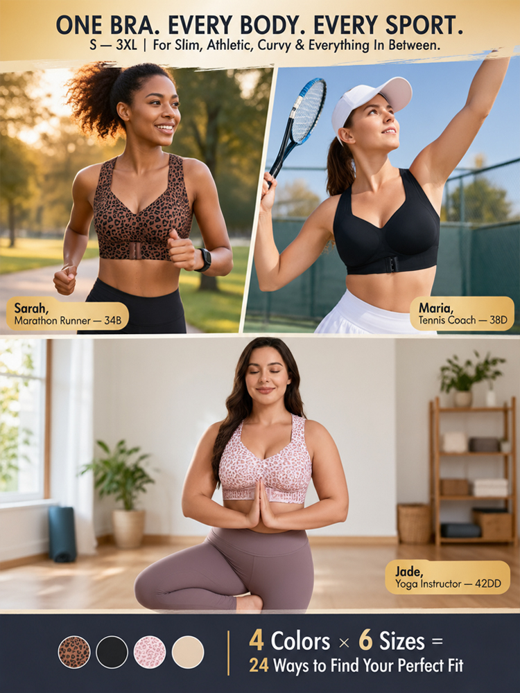 SUSPENDRA™ All-New Posture Lifting Bra | 2X Support, Fixes Slouch in 3s & Erases Back Fat