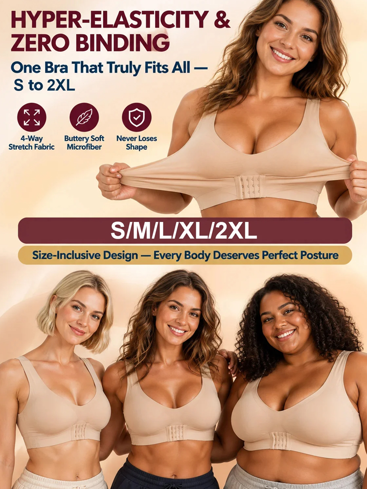 PostureLift™ Posture Correcting Seamless Bra | Lifts in 3s & Instantly Smooths Back Fat