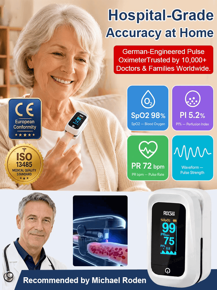 Next-Gen Non-Invasive Health Monitor | No Needles, Zero Strips, 3-Sec Blood Sugar & Pressure Test!