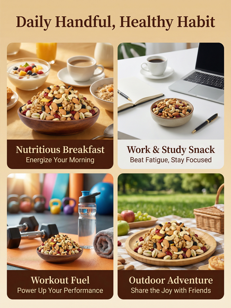 【Limited 15-Day Sale】California Organic Fresh NutsEach pack contains 670mg of heart-healthy Omega‑3 & 25g of plant protein ✨