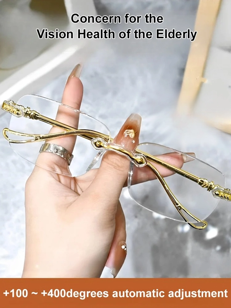 Smart Zoom Anti-Radiation HD Reading Glasses