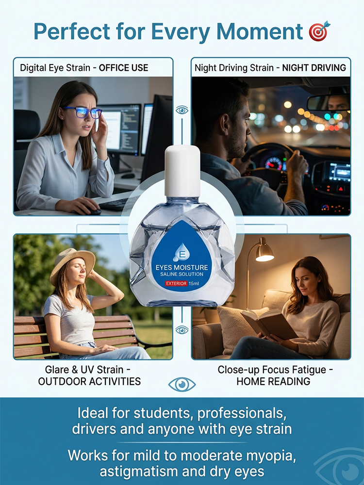 Instant correction for clear eyesight