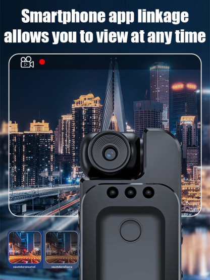 Portable recorder with screen