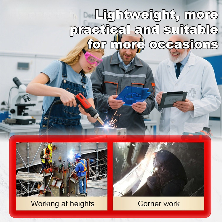 [90℃-480℃ adjustable] Handheld laser welding machine