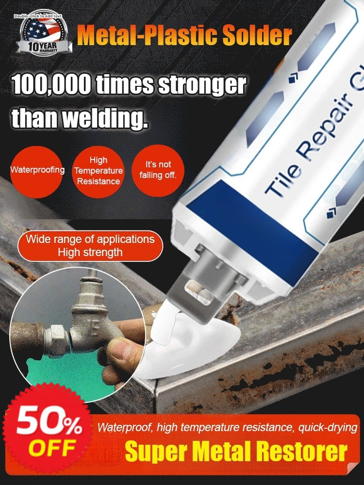  🔧💥Newly Upgraded High-Strength Casting Glue – Perfect for Metal Repairs, Engine Blocks & More