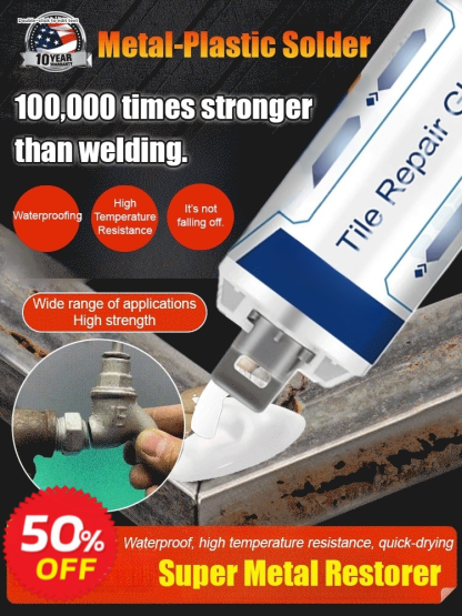  🔧💥Newly Upgraded High-Strength Casting Glue – Perfect for Metal Repairs, Engine Blocks & More