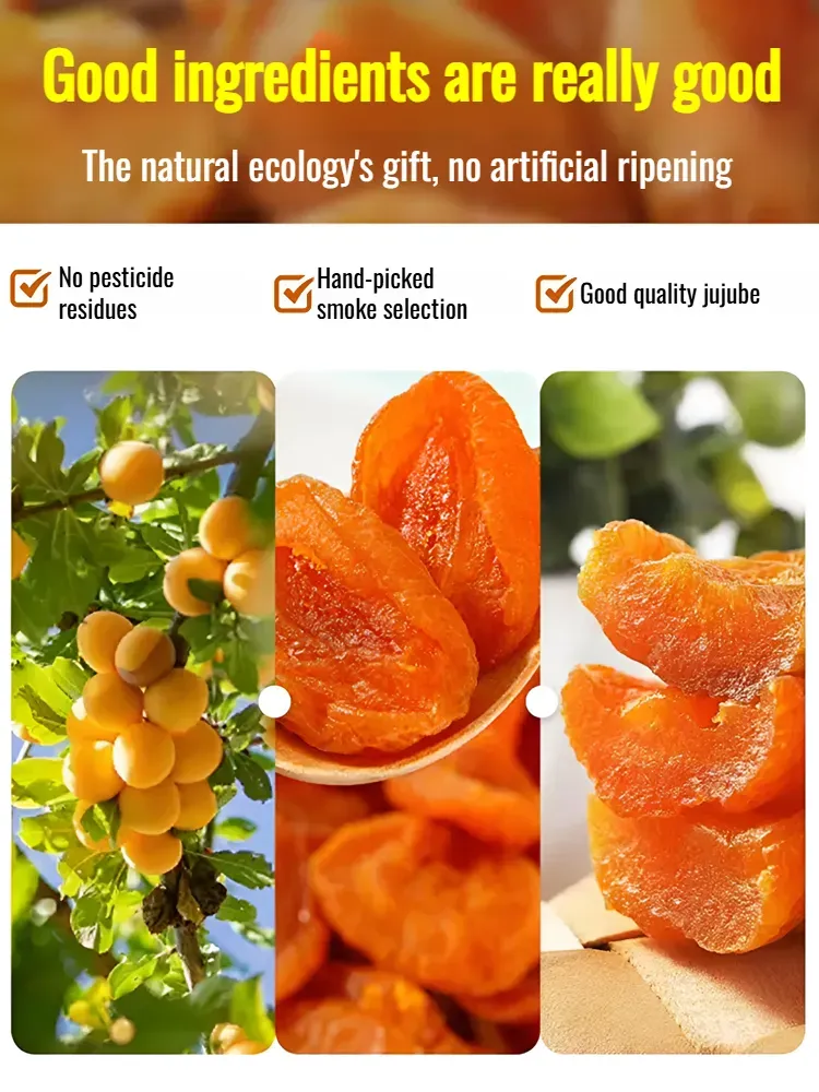 Natural Seedless Golden Apricot Dry from Farm