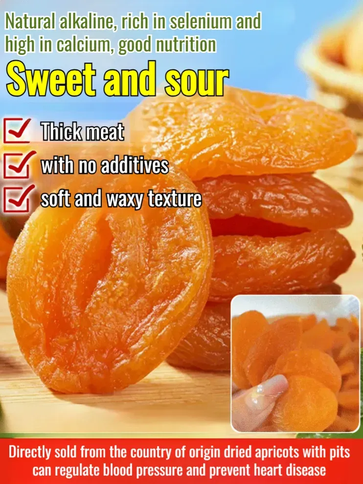 Natural Seedless Golden Apricot Dry from Farm