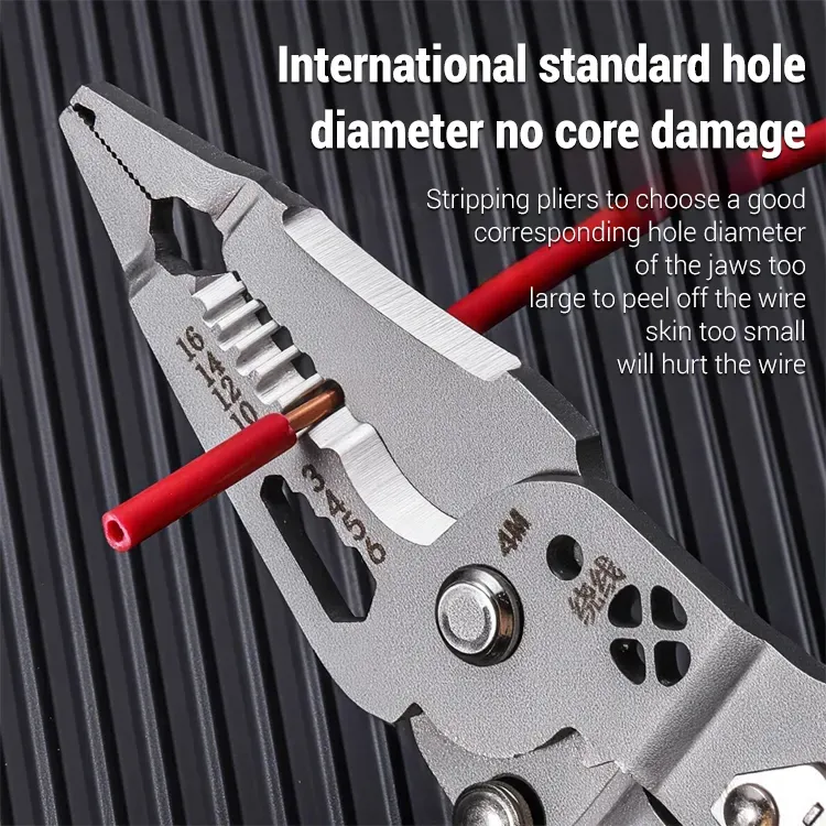 Designed for electricians, this 14-function tool is easy to use, even for beginners.