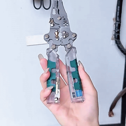 🔧🔧🔧All-in-One Wire Tool: Strip, Twist, Cut, Crimp & Test – Built for Pros & DIYers