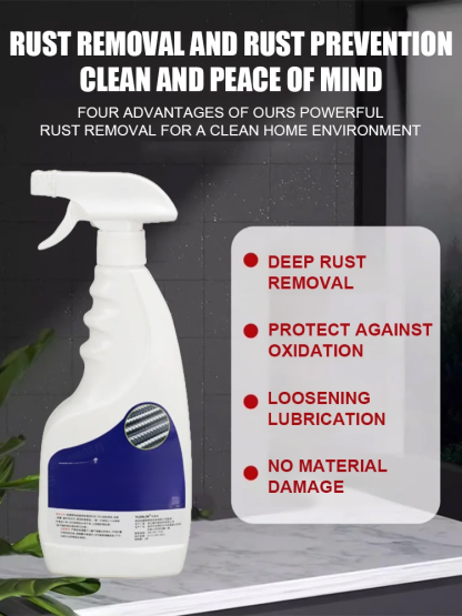 Watch rust vanish in 3 seconds! Military-grade formula restores metal instantly