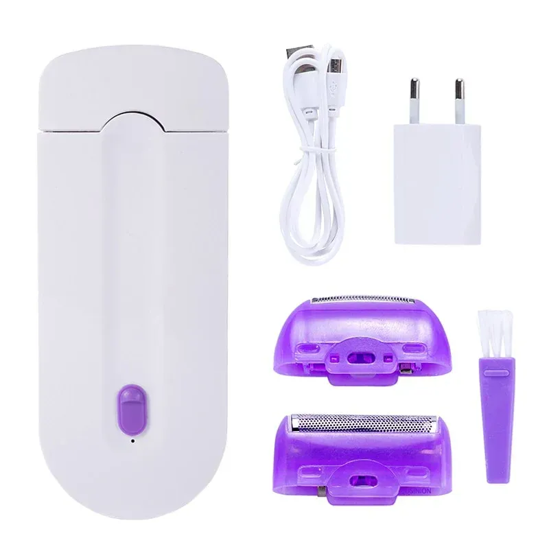 【For Both Men & Women】Smart Painless Hair Removal Device – Achieve Smooth, Radiant Skin in 10 Seconds!