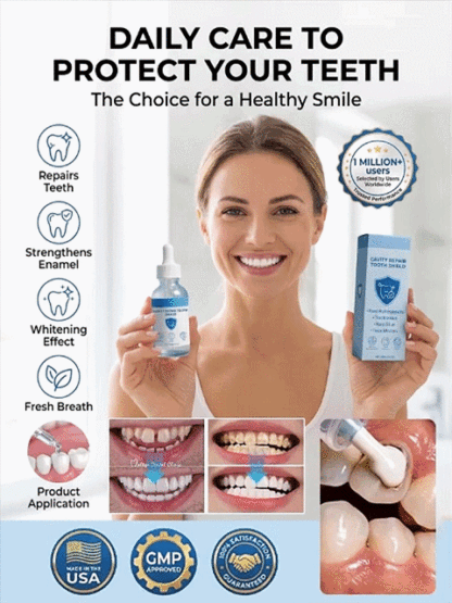 【Recommends by a renowned dentist】 Hydroxyapatite Tooth Protection Drops