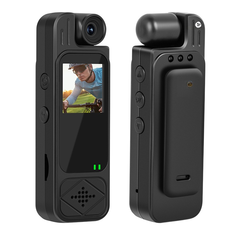 Portable recorder with screen