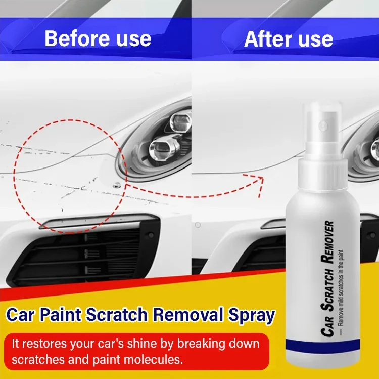 Car scratch repair spray