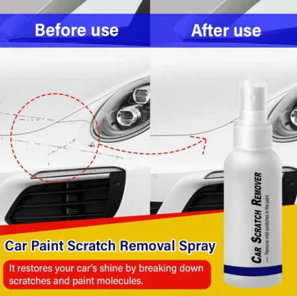Car scratch repair spray