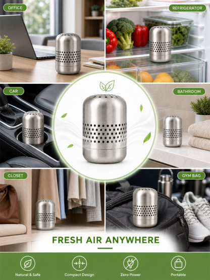 Eliminate Fridge Odors in 24 Hours [Effect lasts for 10 years] Refrigerator deodorizer