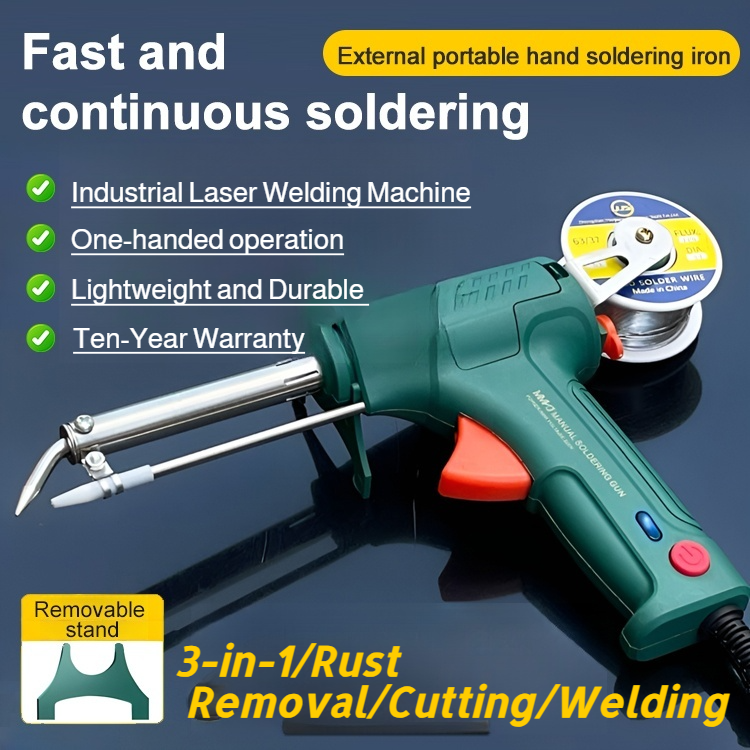 Recommended by professionals. 3-second weld/cut/rust removal. 10-year warranty.