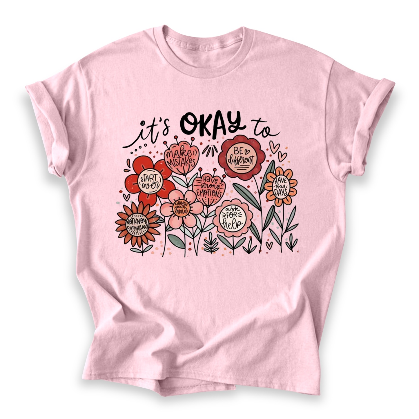 It's Okay Cotton T-shirt
