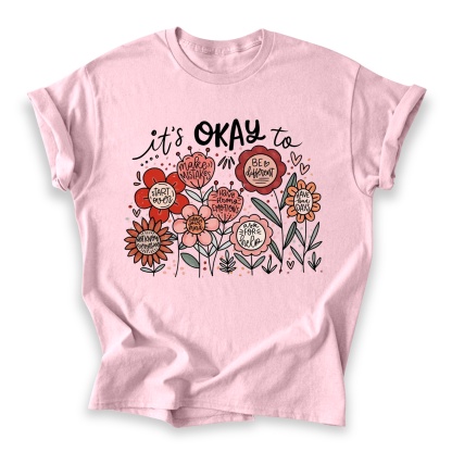 It's Okay Cotton T-shirt