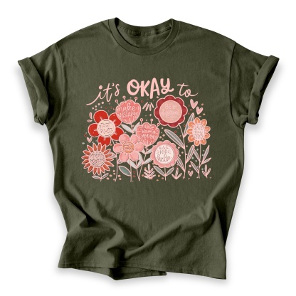 It's Okay Cotton T-shirt