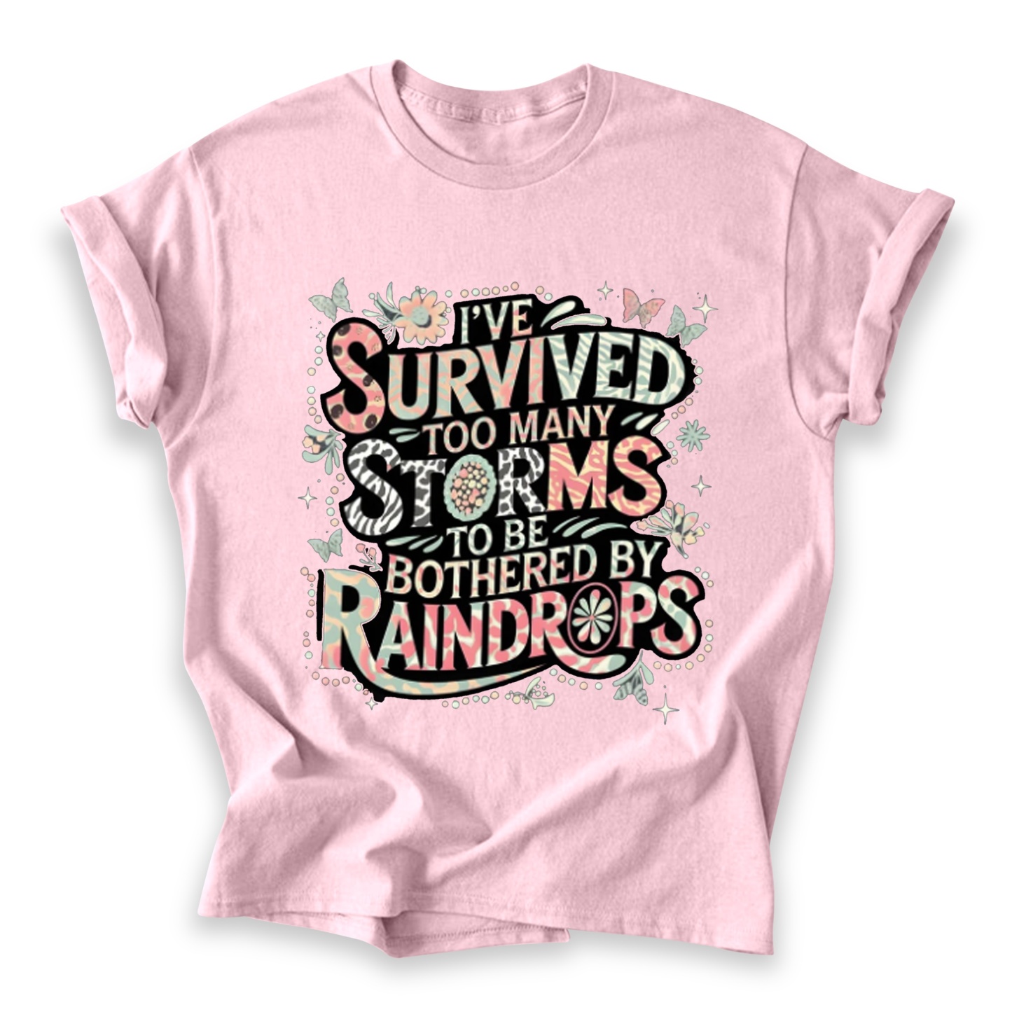 Too Many Storms Cotton T-shirt