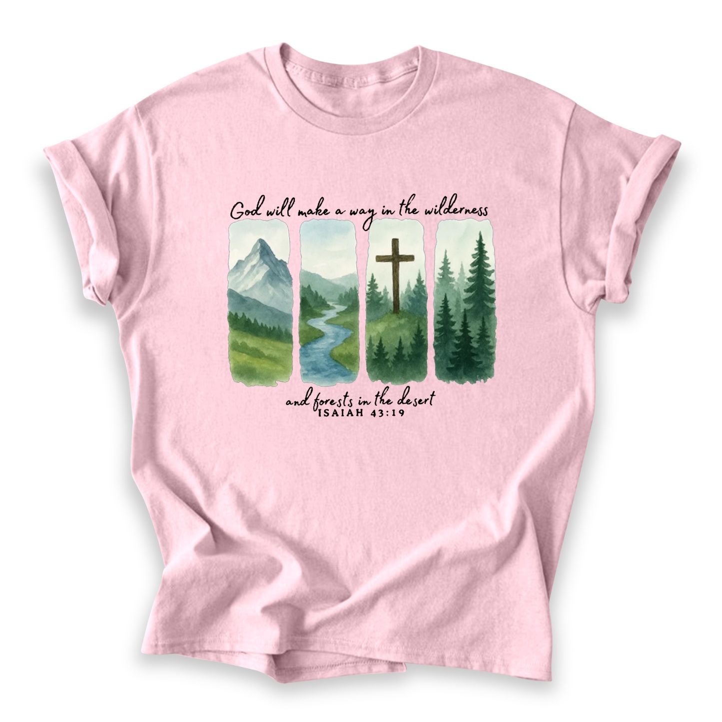 Way In The Wilderness Cotton T-shirt