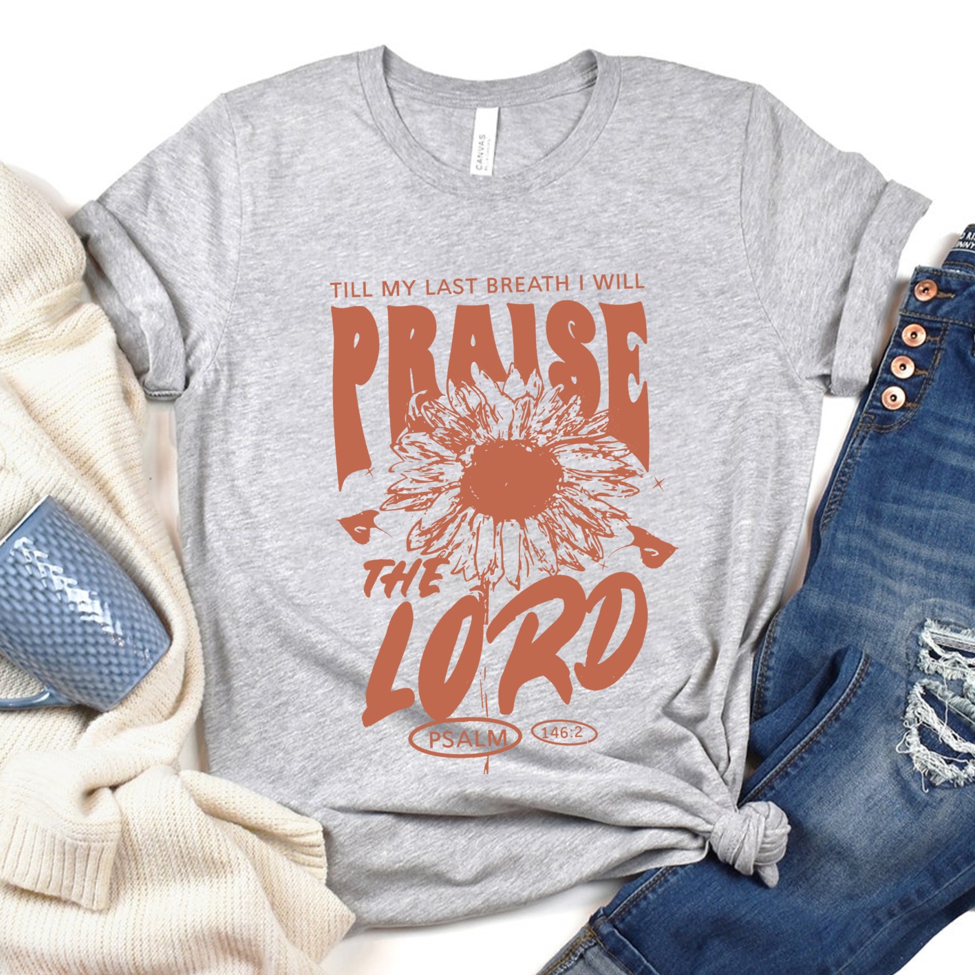 Praise The Lord Cotton T-shirt