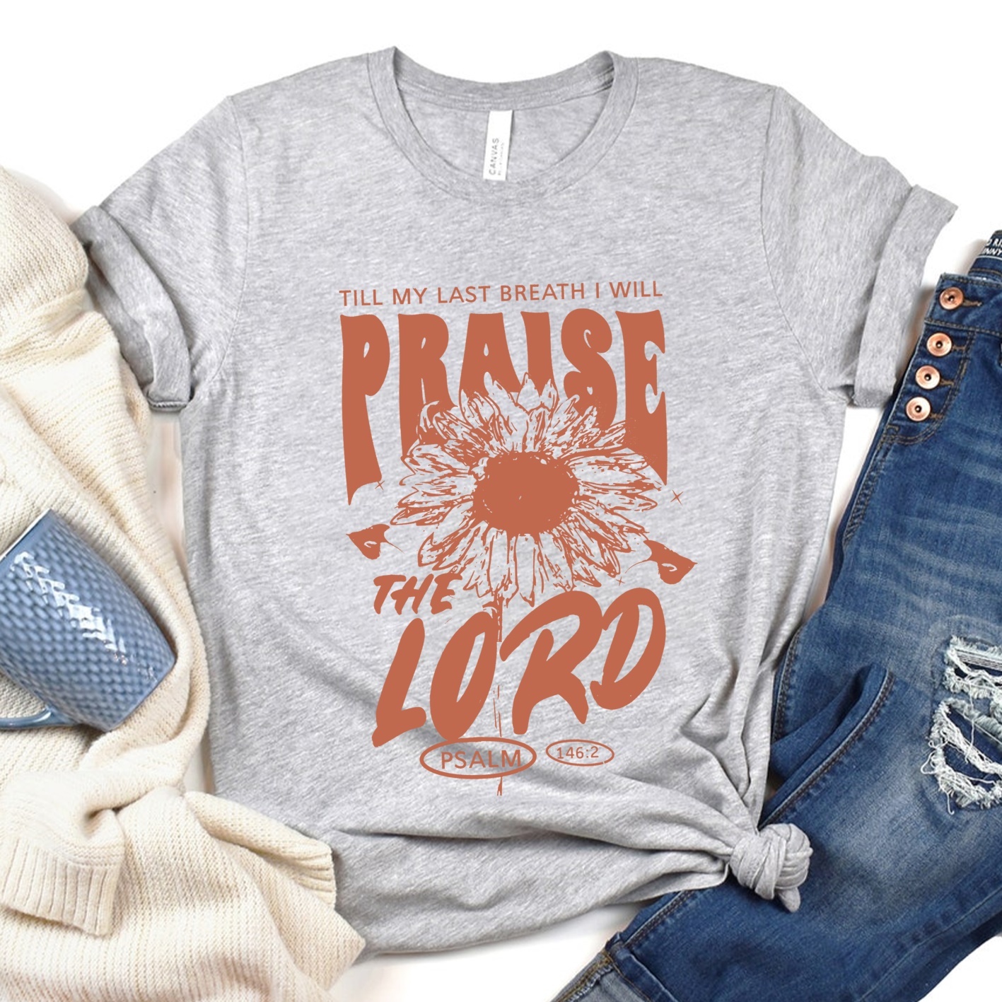 Praise The Lord Cotton T-shirt