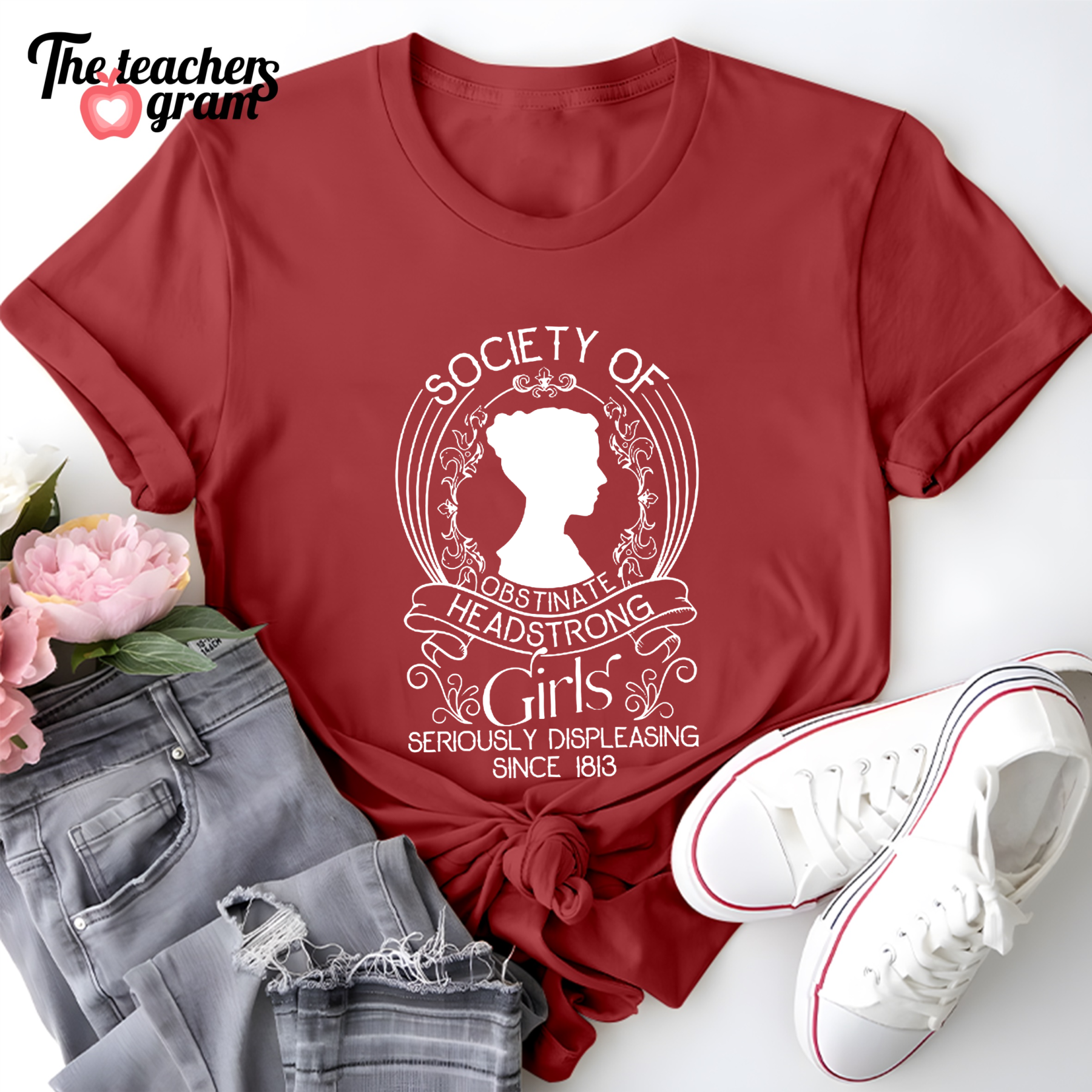 Society Of Obstinate Headstrong Girls Single Sided T-Shirt