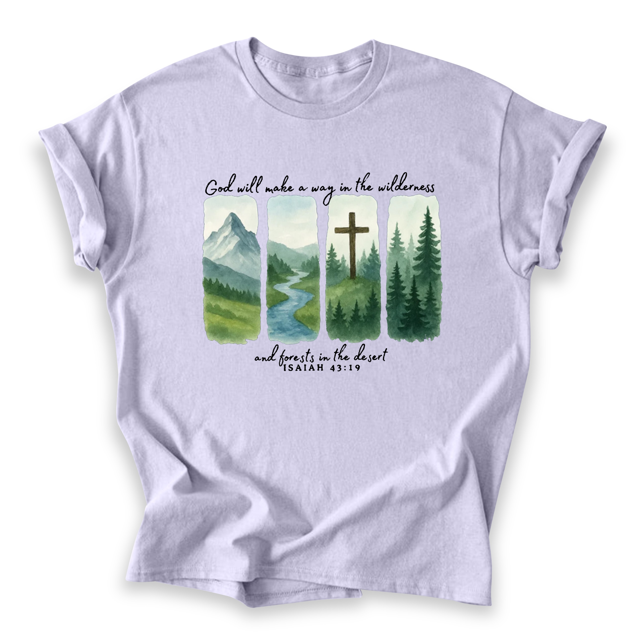 Way In The Wilderness Cotton T-shirt