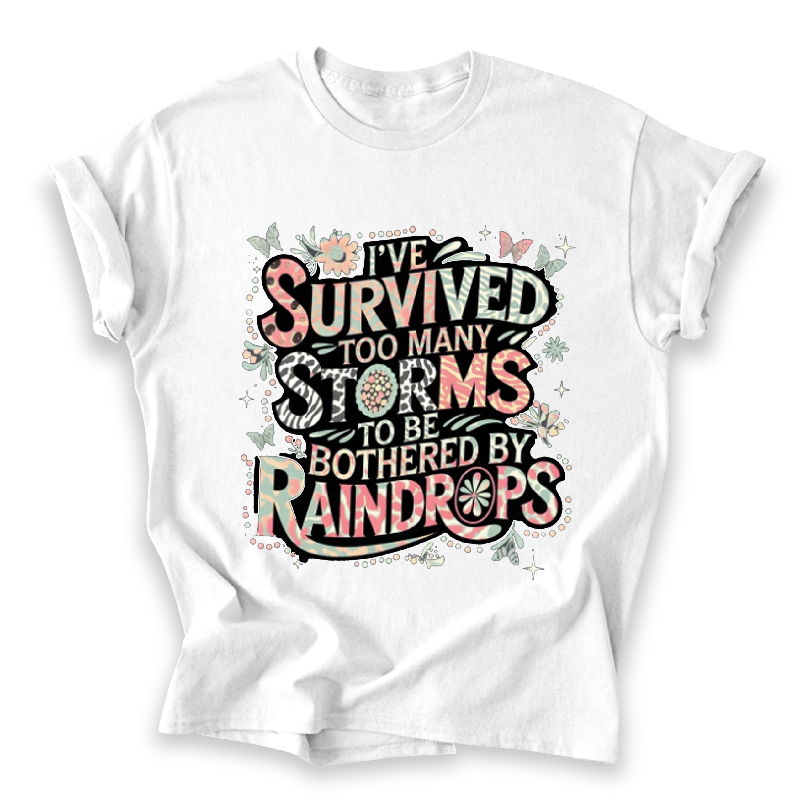 Too Many Storms Cotton T-shirt