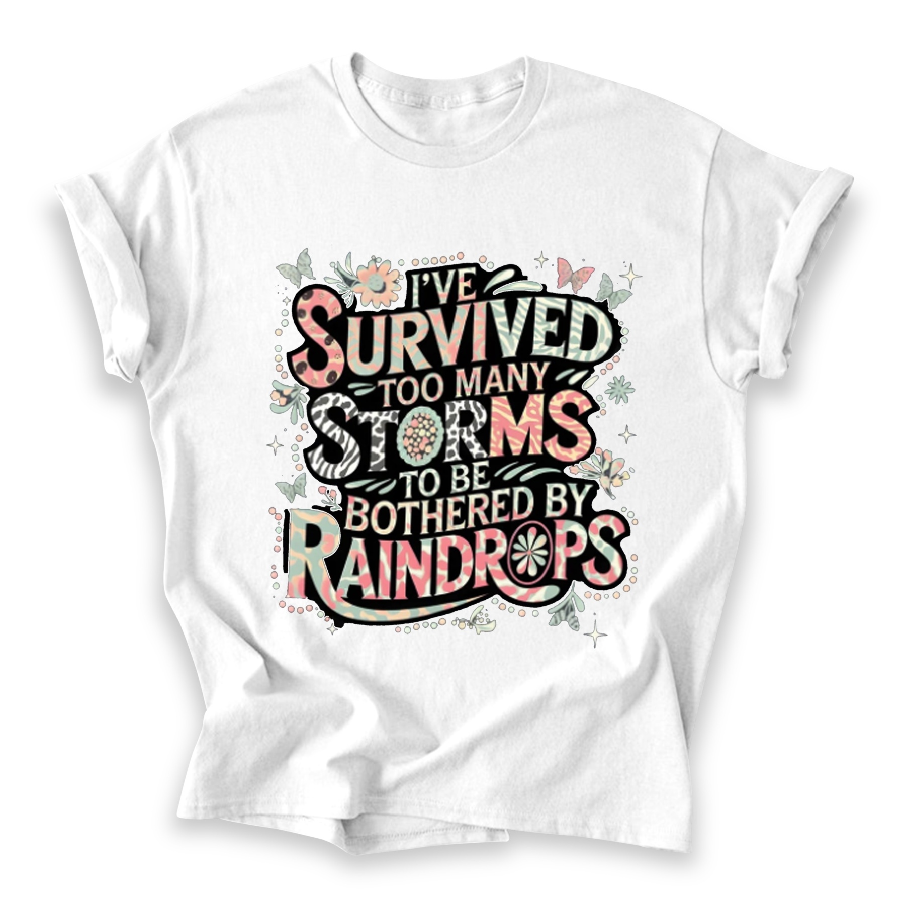 Too Many Storms Cotton T-shirt