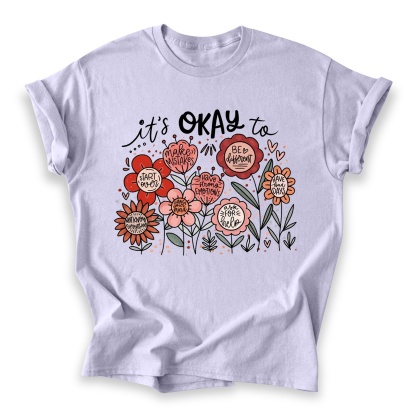 It's Okay Cotton T-shirt