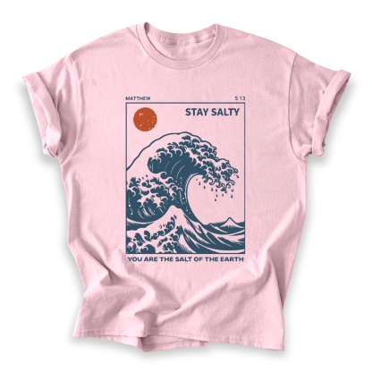 Stay Salty Cotton T-shirt