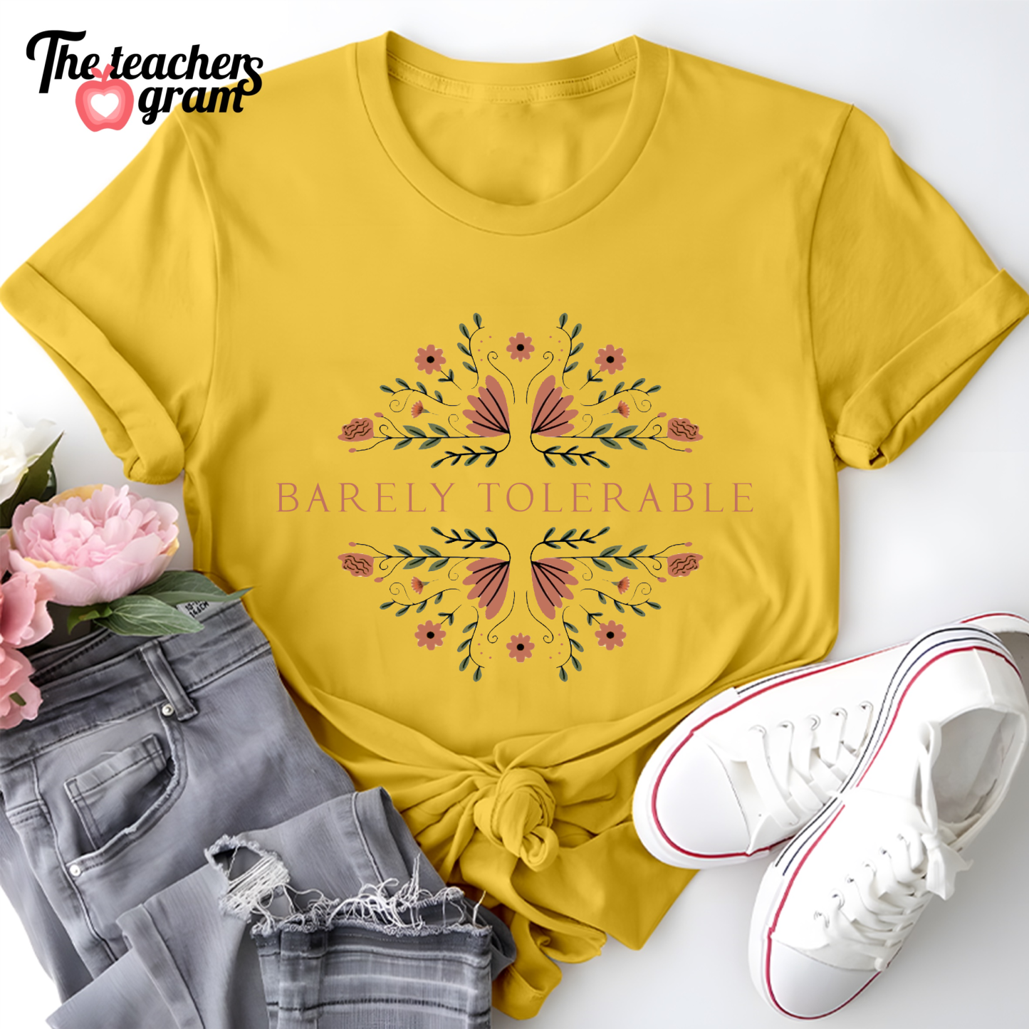 Barely Tolerable Single Sided T-Shirt