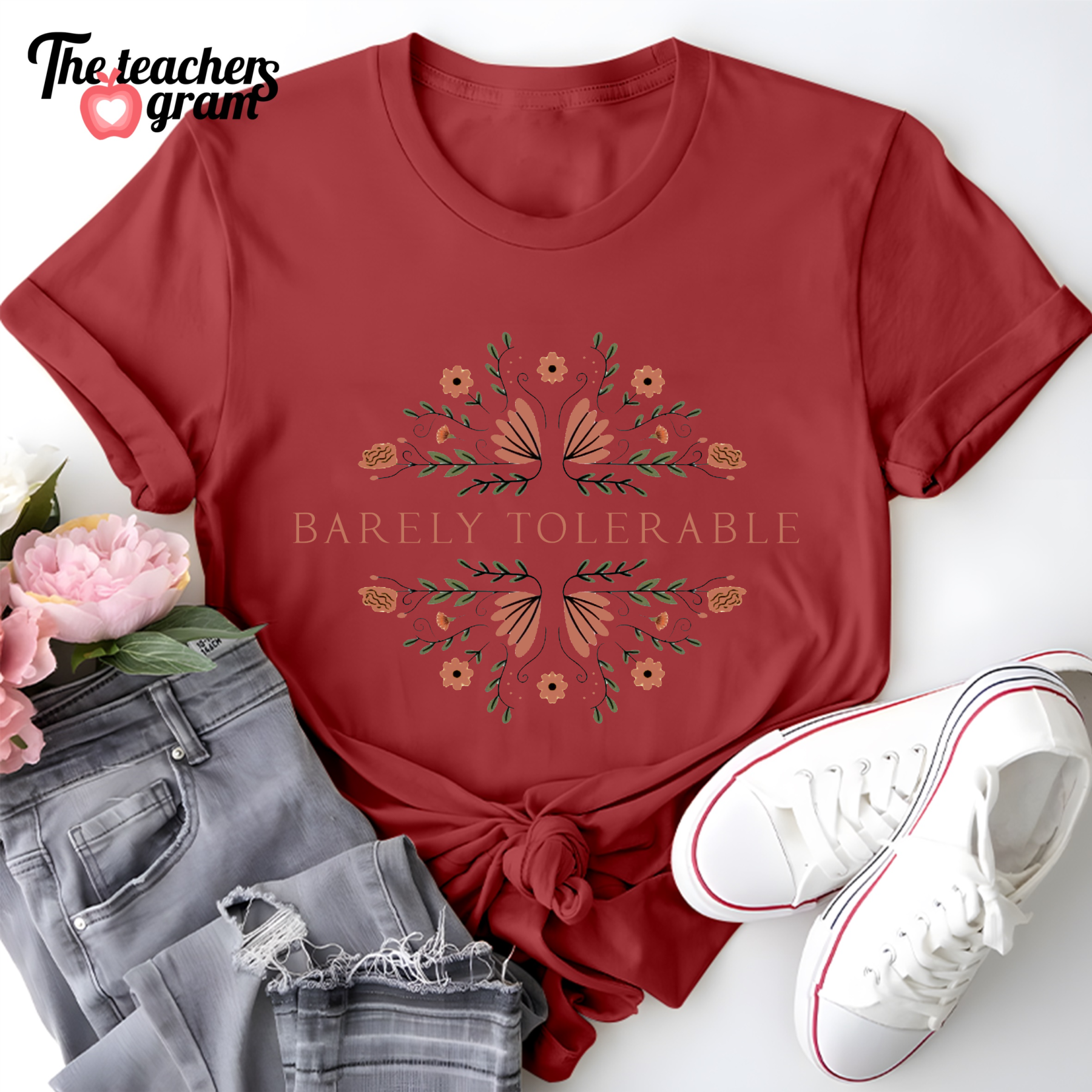 Barely Tolerable Single Sided T-Shirt