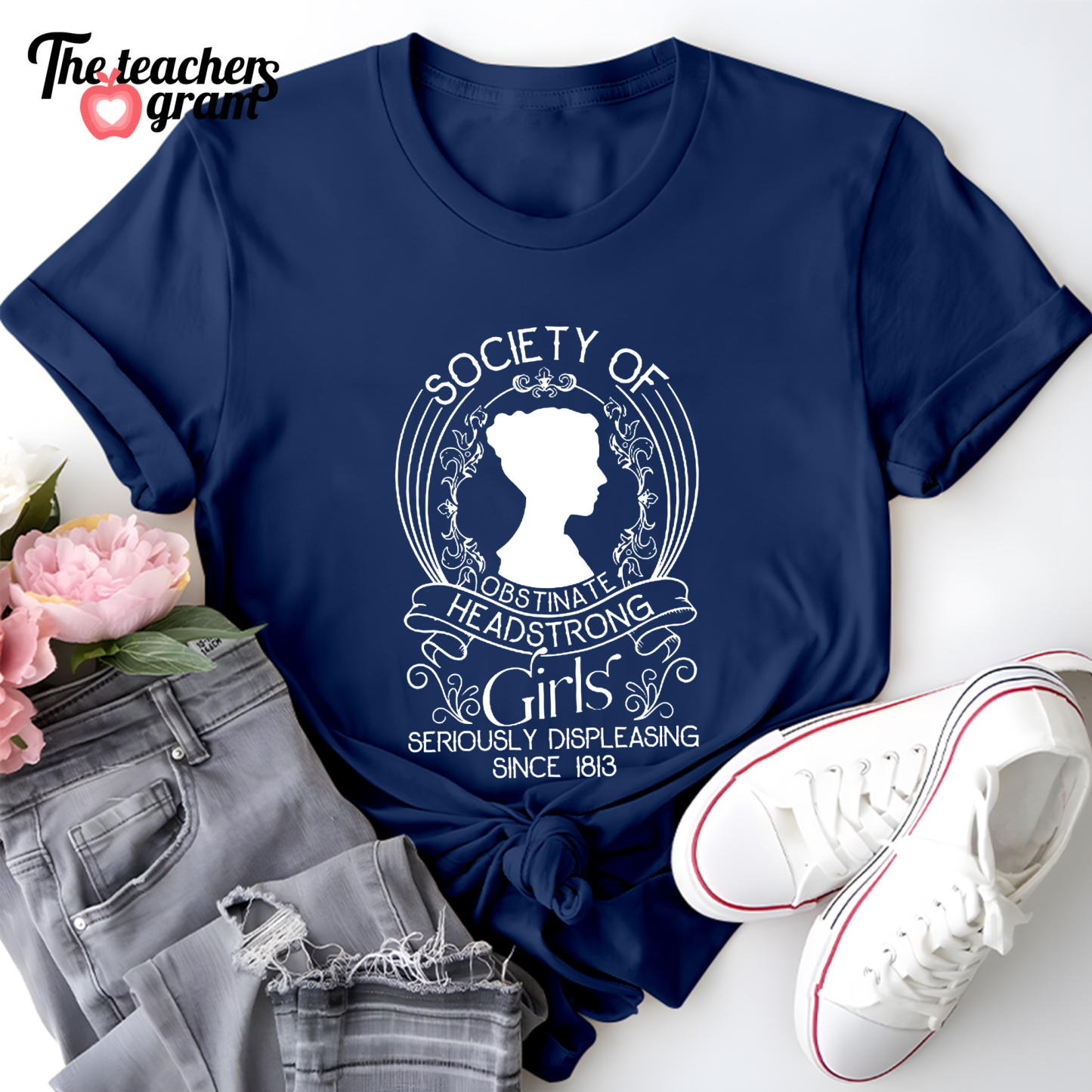 Society Of Obstinate Headstrong Girls Single Sided T-Shirt