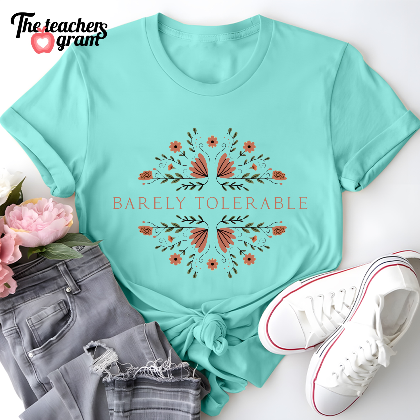 Barely Tolerable Single Sided T-Shirt