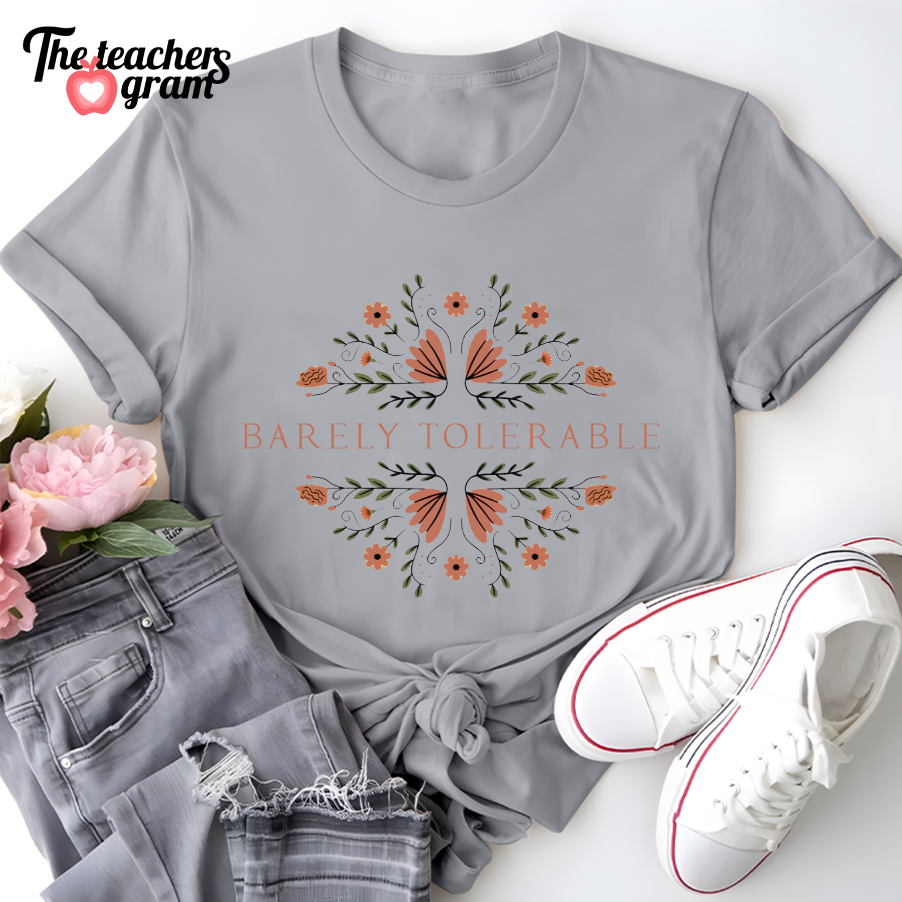 Barely Tolerable Single Sided T-Shirt