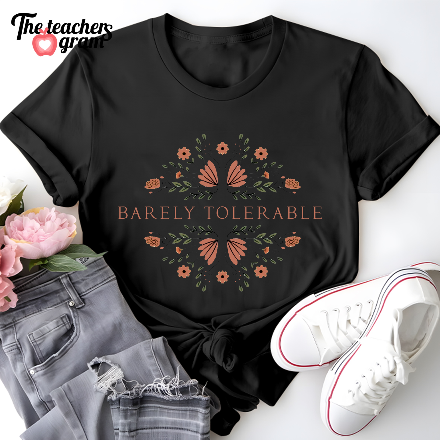 Barely Tolerable Single Sided T-Shirt