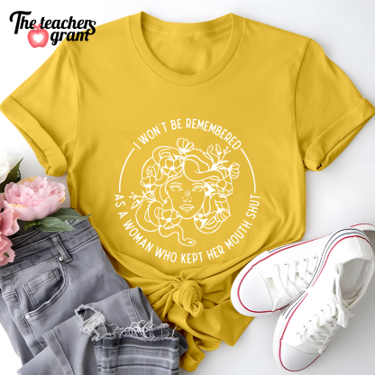 I Won't Be Remembered Single Sided T-Shirt