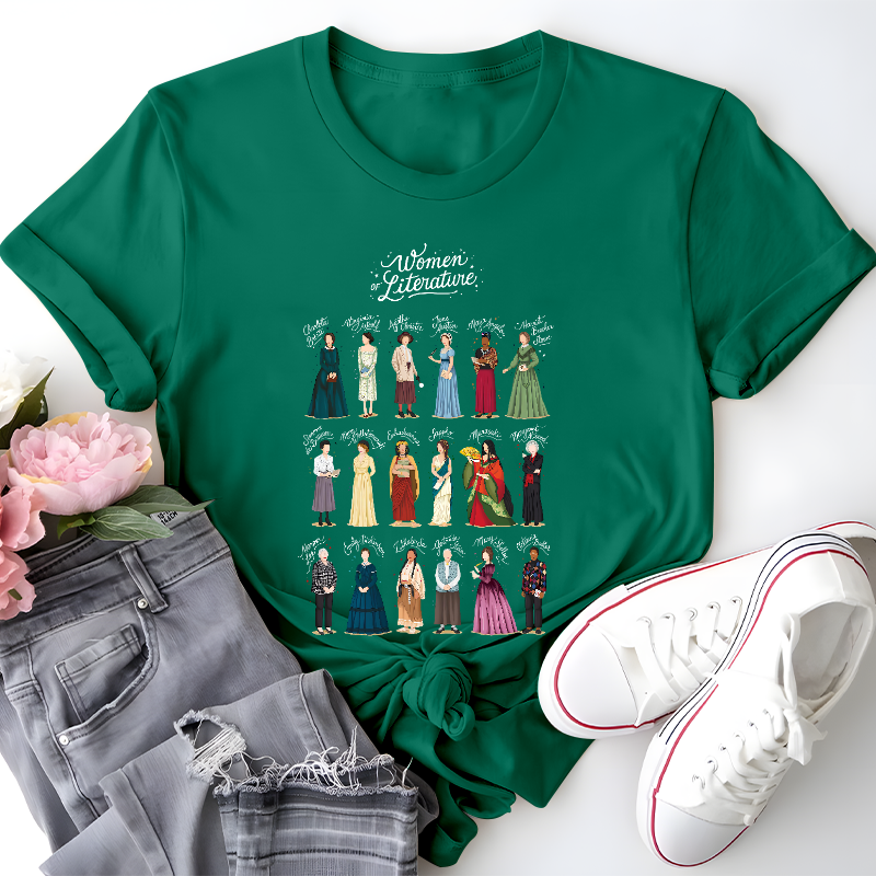Women Of Literature Teacher T-Shirt