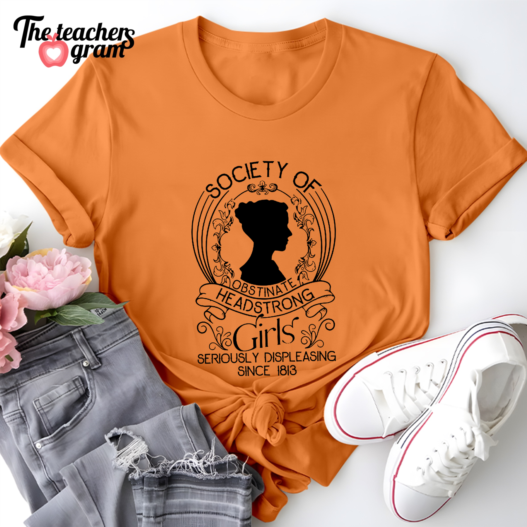 Society Of Obstinate Headstrong Girls Single Sided T-Shirt