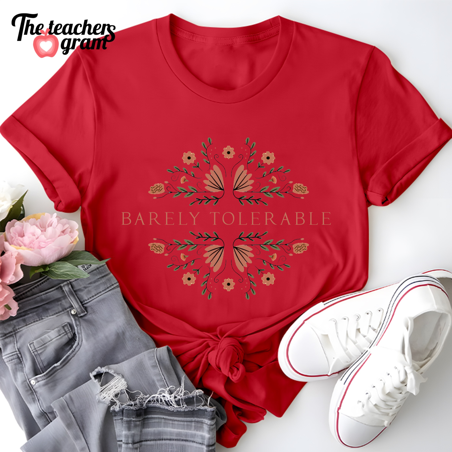 Barely Tolerable Single Sided T-Shirt
