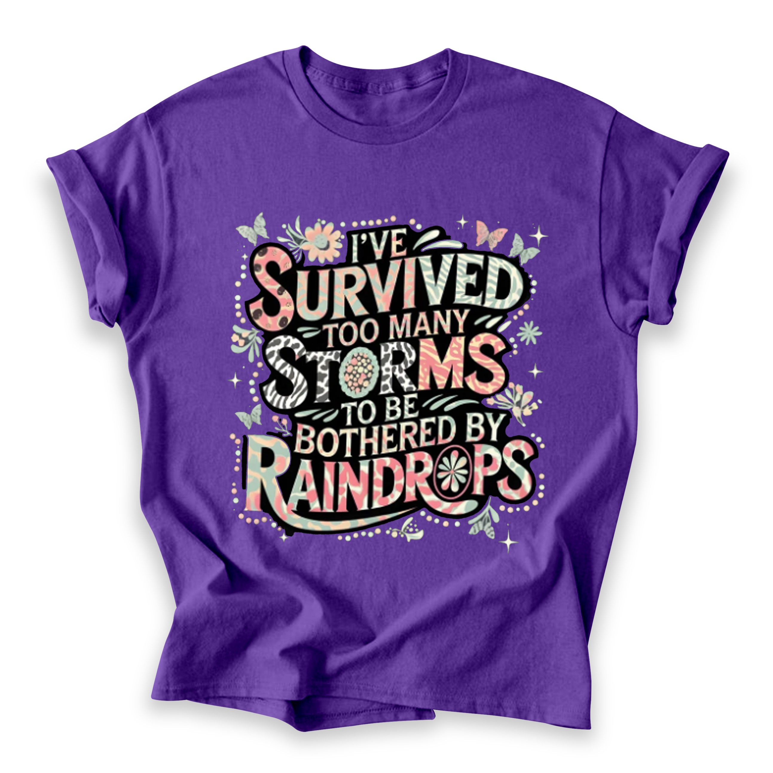 Too Many Storms Cotton T-shirt