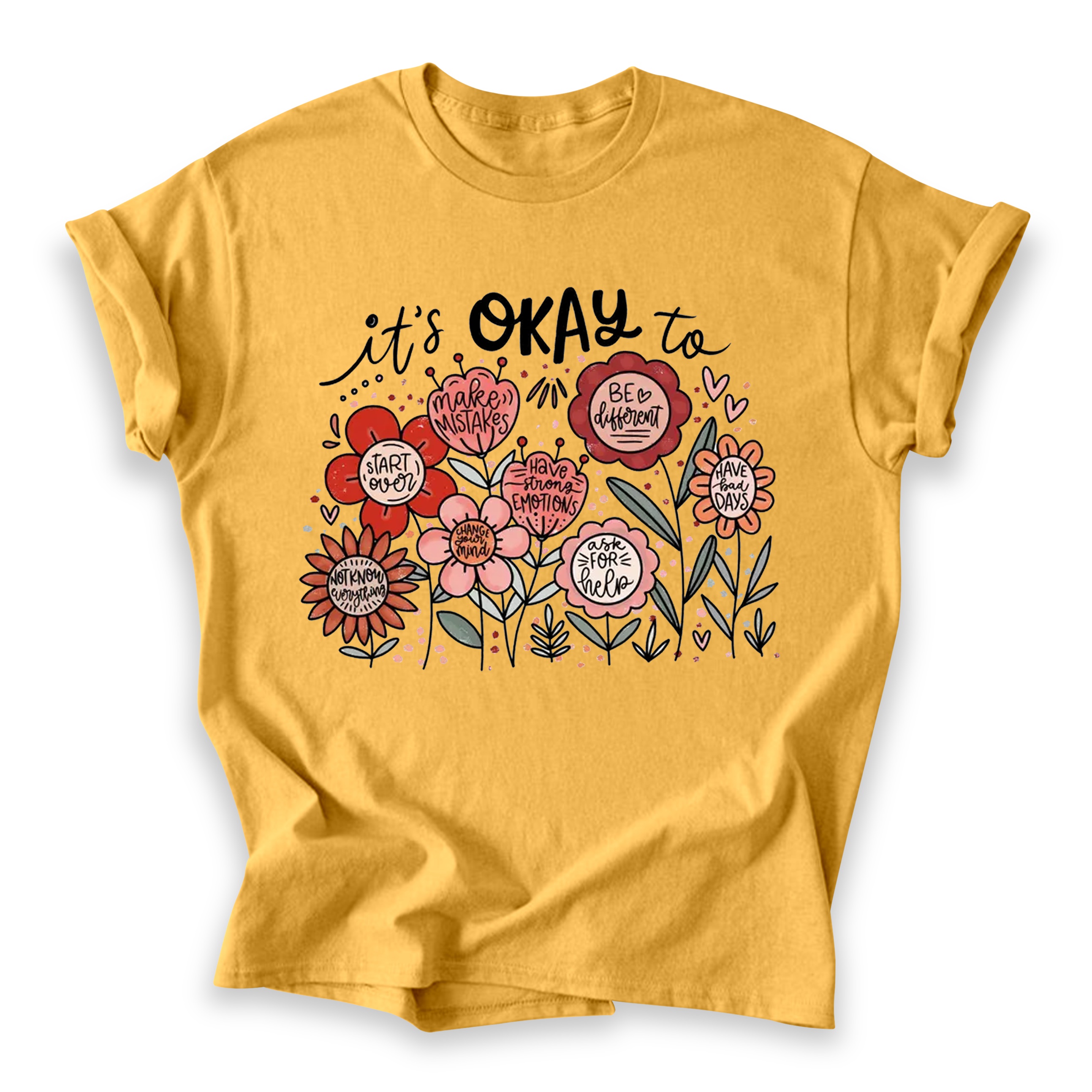 It's Okay Cotton T-shirt