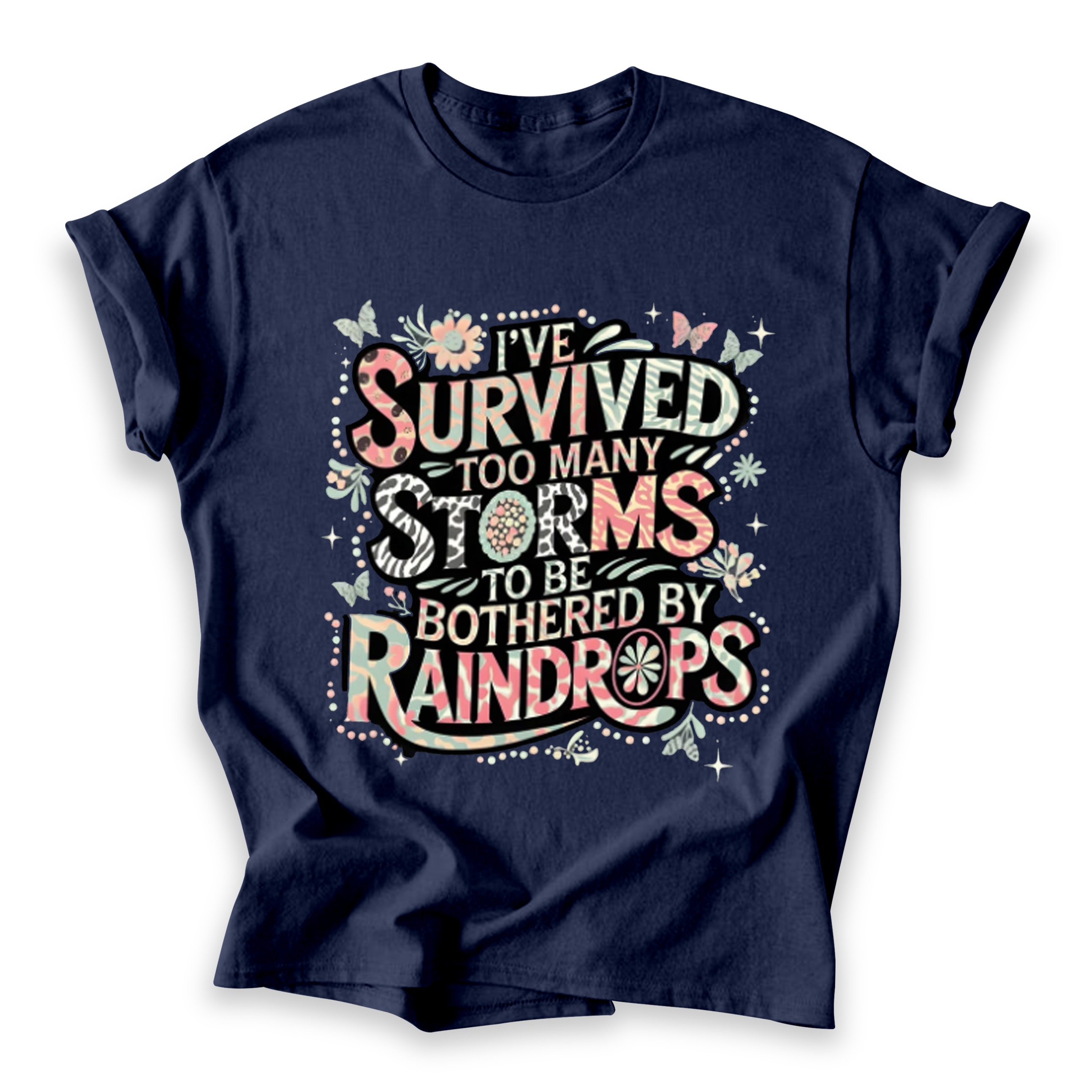 Too Many Storms Cotton T-shirt