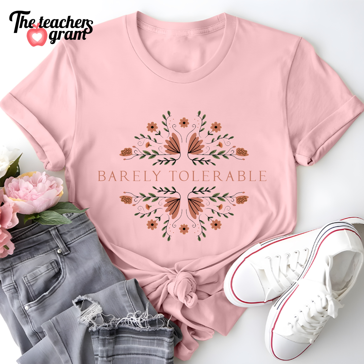 Barely Tolerable Single Sided T-Shirt