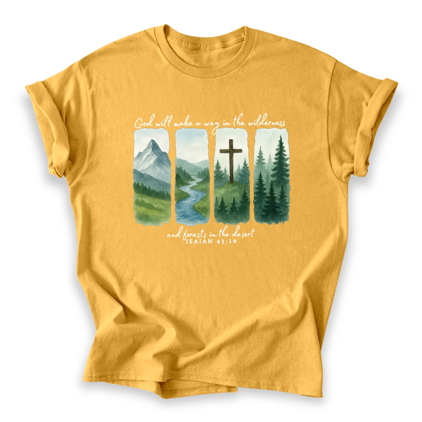 Way In The Wilderness Cotton T-shirt